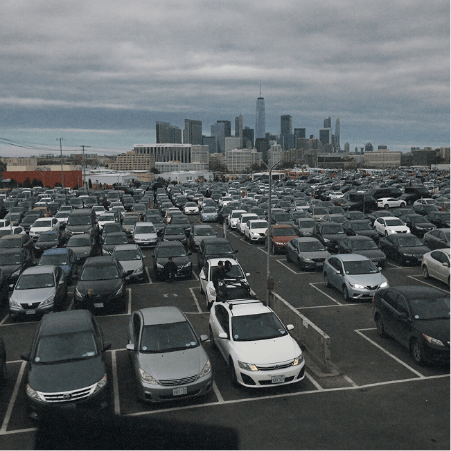 Garages & Commercial Lots parking example 1