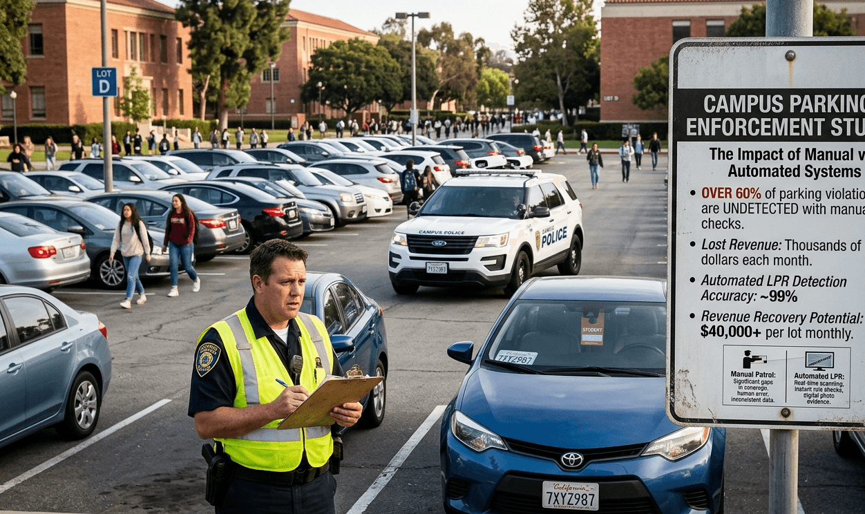 Why 60% of Campus Parking Violations Go Undetected And How Automated Parking Enforcement Fixes It cover image