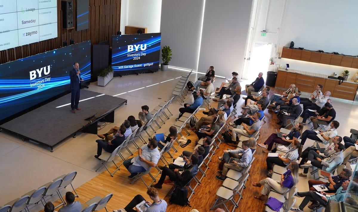 BYU Rollins Center Investors Day: Student Entrepreneurs Showcase New Products and Technologies